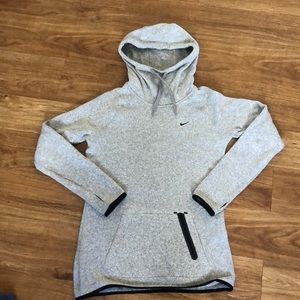 SOLD. GREY NIKE Hoodie Size Medium